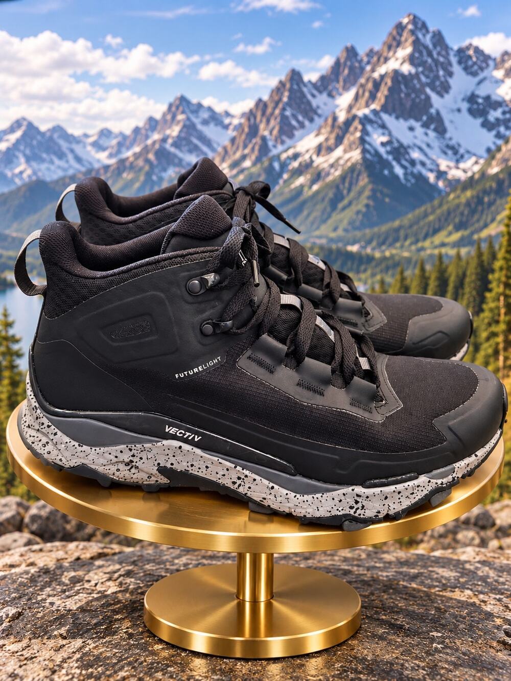 The North Face VECTIV Exploris Mid FUTURELIGHT Hiking Boots Men’s Size 9